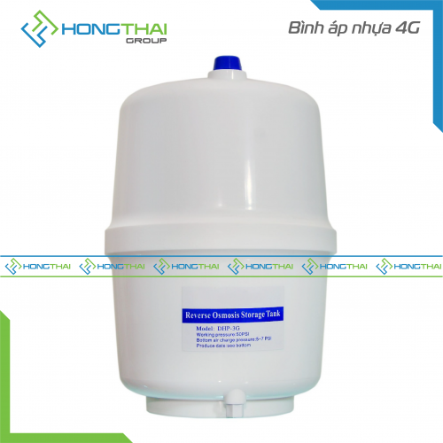 Bình áp nhựa 4G cho máy lọc nước RO