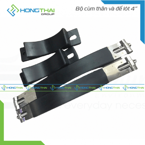 Bộ cùm thân và đế lót 4