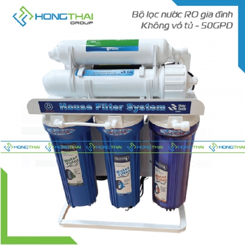 Bộ lọc nước RO gia đình không vỏ tủ 50GPD