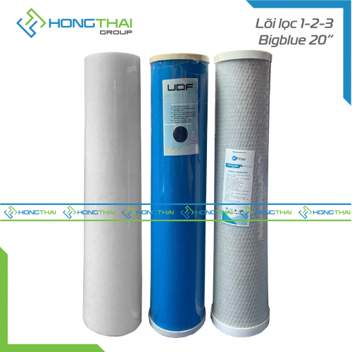 Bộ lõi lọc 1-2-3 Bigblue 20