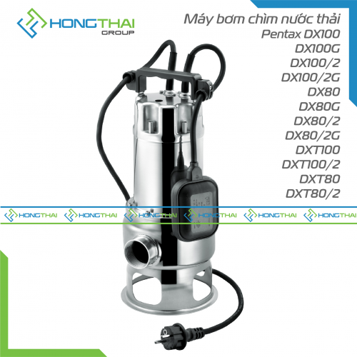  Bơm chìm nước thải Pentax Series DX và DXT