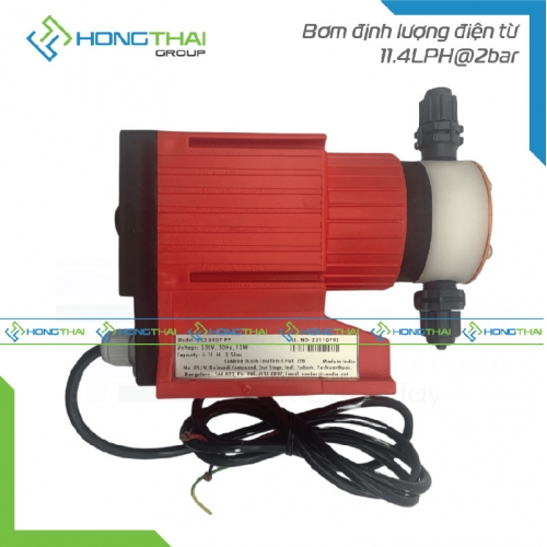 Bơm định lượng điện từ 11.4LPH@2bar
