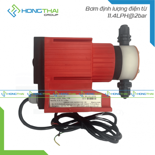 Bơm định lượng điện từ 11.4LPH@2bar