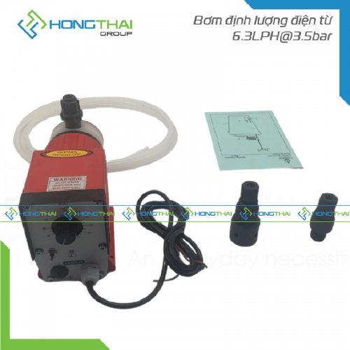 Bơm định lượng điện từ 6.3LPH@3.5bar