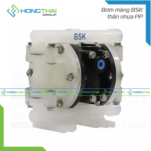 Bơm màng BSK thân nhựa PP