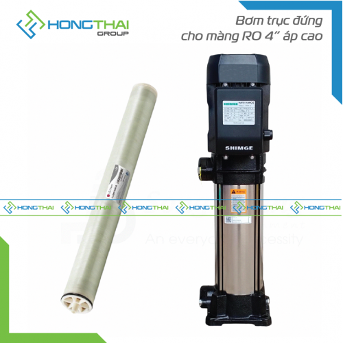 Bơm trục đứng cho màng RO 4