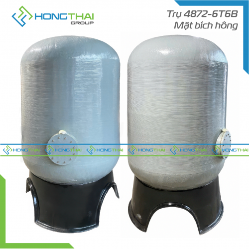  Bồn lọc áp lực composite 4872 - Mặt bích hông