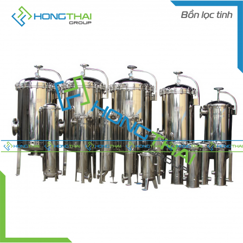 Bồn Lọc Tinh Inox - 3 Lõi - 20