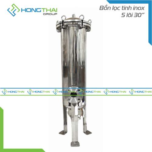 Bồn lọc tinh inox 5 lõi 30