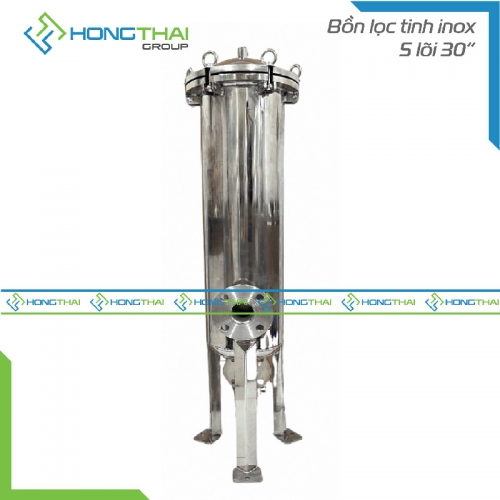 Bồn lọc tinh inox 5 lõi 30
