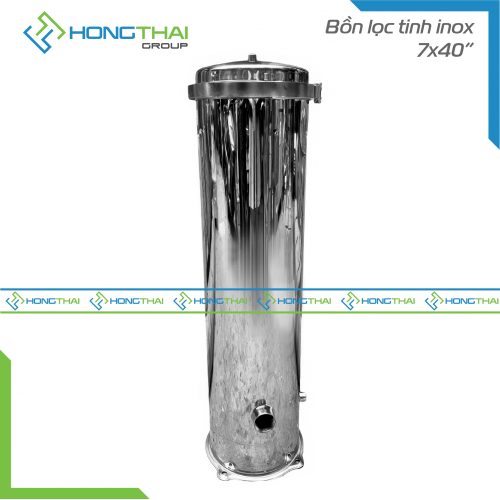  Bồn Lọc Tinh Inox - 7 Lõi - 40 inches