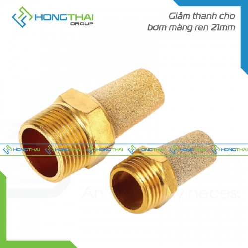 Giảm thanh cho bơm màng ren 21mm