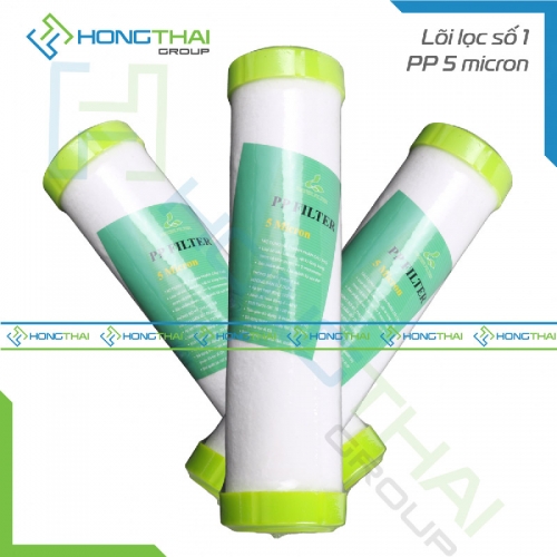 Lõi lọc số 1 - PP 5 micron - Bịt đầu