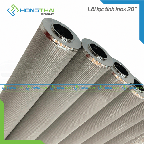 Lõi lọc tinh inox 20