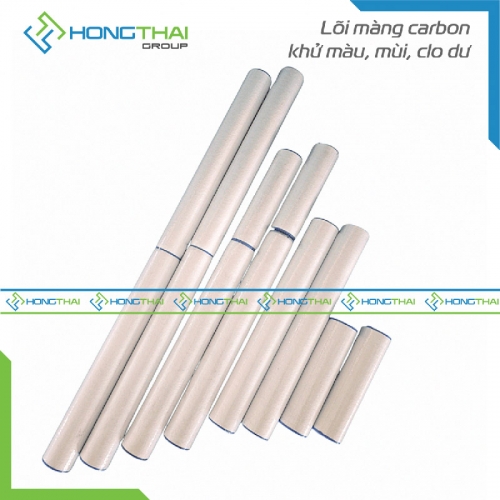 Lõi màng carbon khử màu, mùi, clo dư