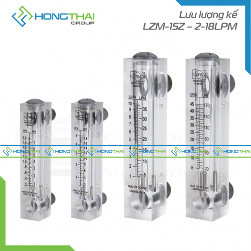 Lưu lượng kế LZM-15Z - 2-18LPM