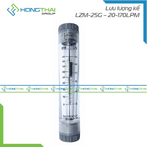  Lưu lượng kế LZM-25G - 20-170LPM