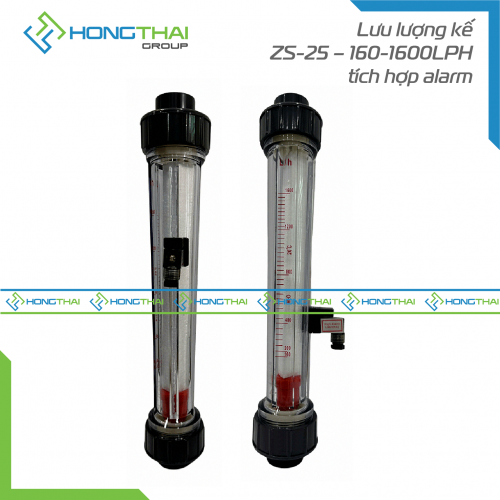 Lưu lượng kế LZS-25 – 160-1600LPH tích hợp alarm