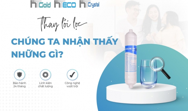 NHỮNG ĐIỀU CẦN BIẾT KHI THAY LÕI LỌC NƯỚC ĐỊNH KÌ?