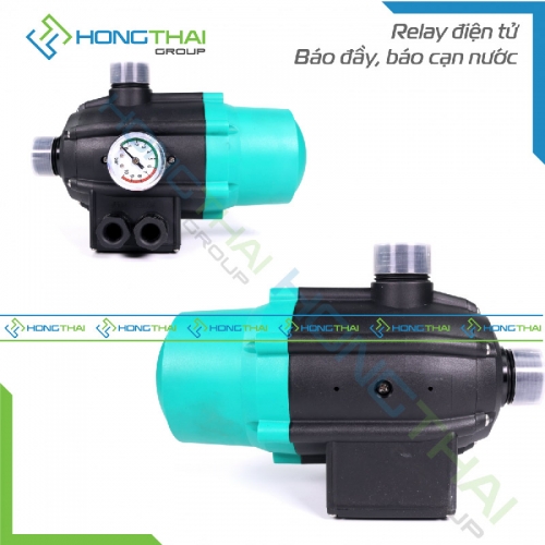 Role điện tử báo đầy báo cạn cho máy bơm nước