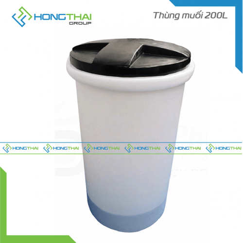 Thùng muối 200L